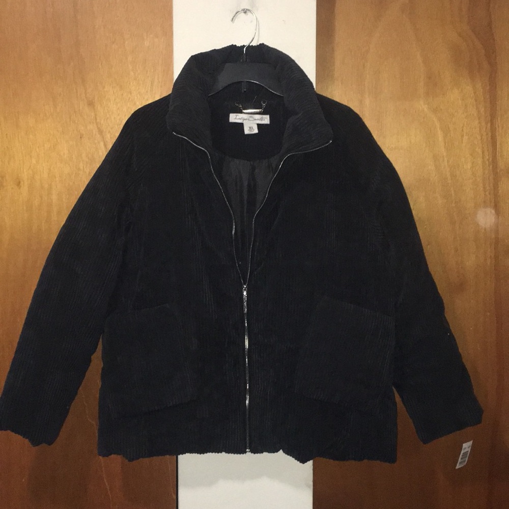 ♣️NWT Indigo Saints Corduroy Warm Puffer Coat